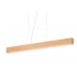 CRAFT SP DREWNIANA LAMPA WISZĄCA LED 36W   284460 Ideal-Lux